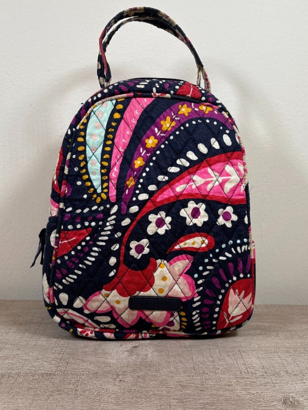 Vera Bradley "Petal Paisley" Insulated Lunch Bag with ID Holder